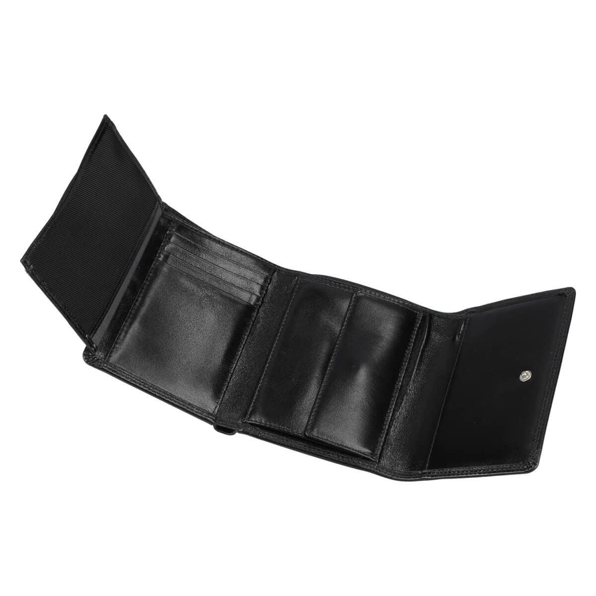 レザー三つ折り財布