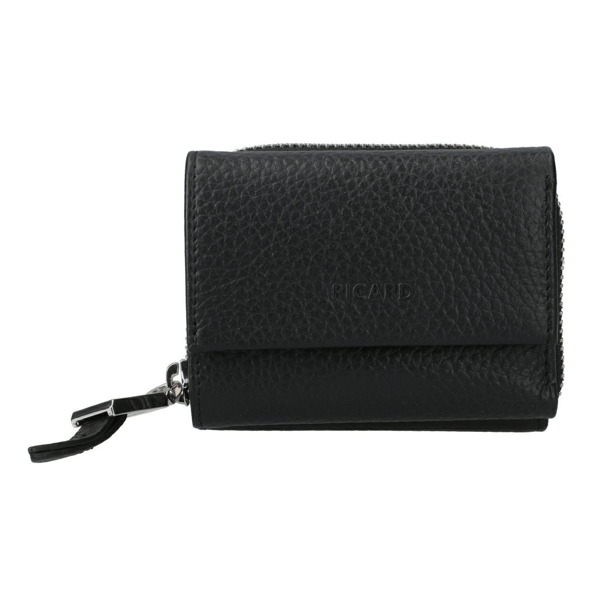 PURE シュリンクレザー三つ折り財布