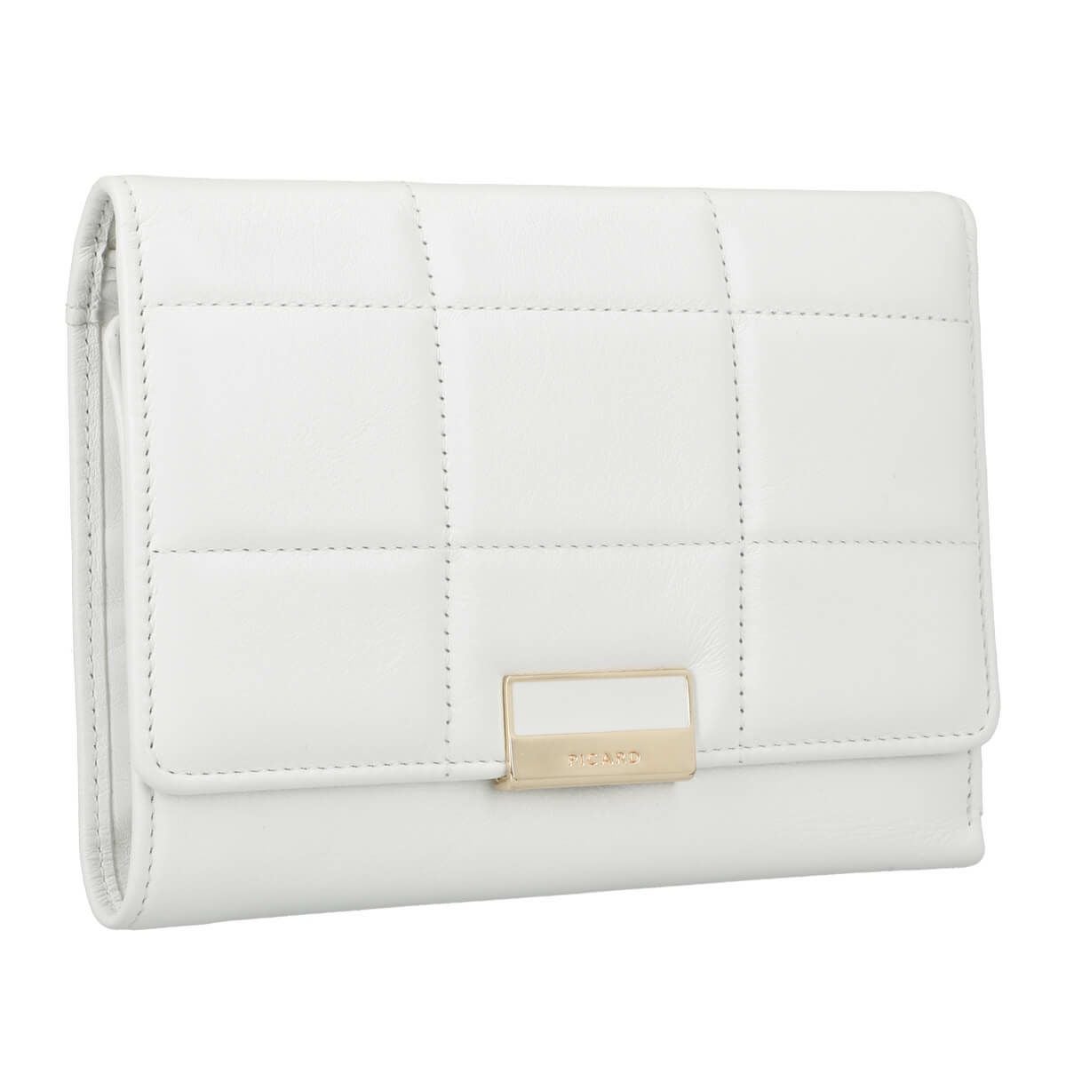 PRETTY レザー三つ折り財布