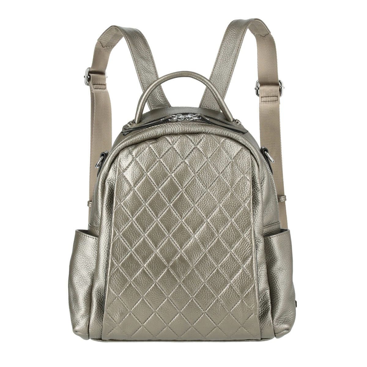 牛革2wayキルティングリュック