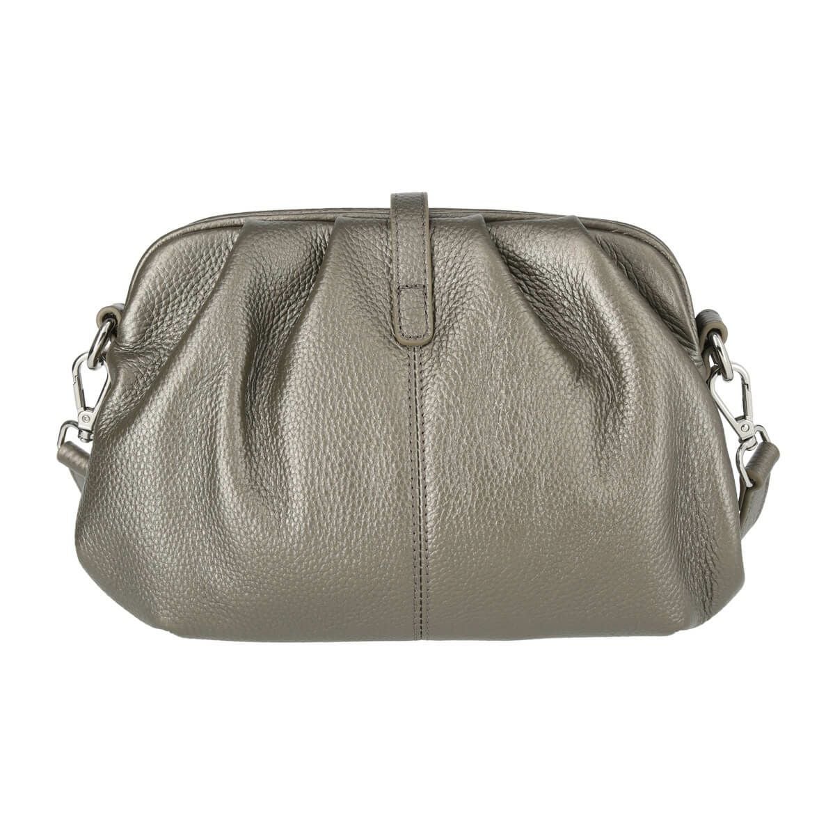 牛革2wayギャザーデザインバッグ