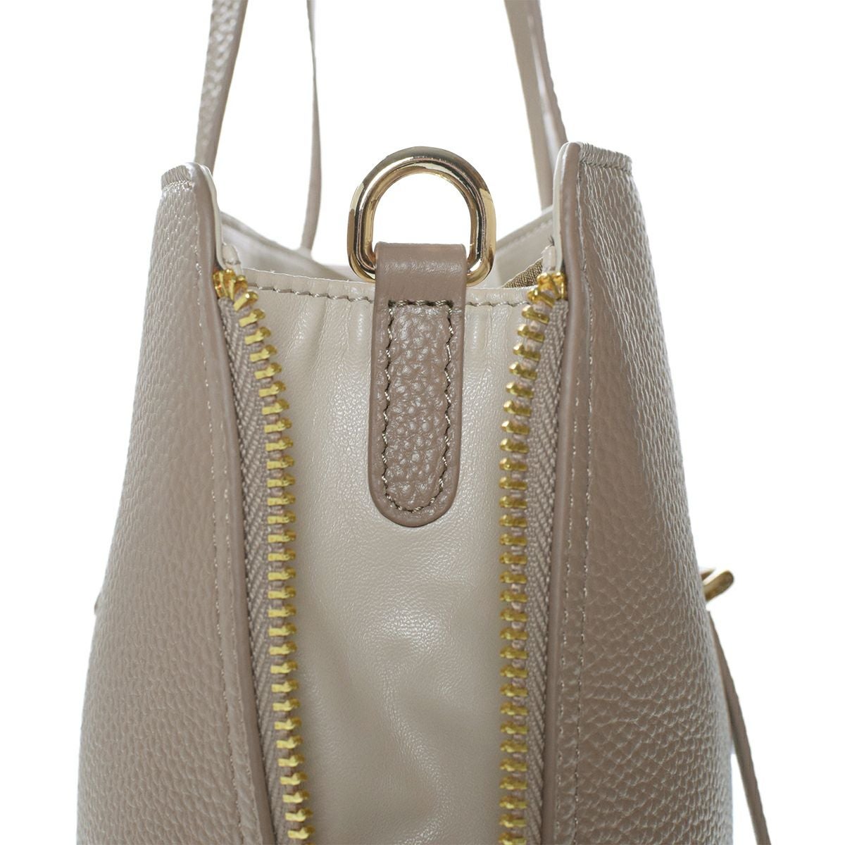 バイカラートートバッグ