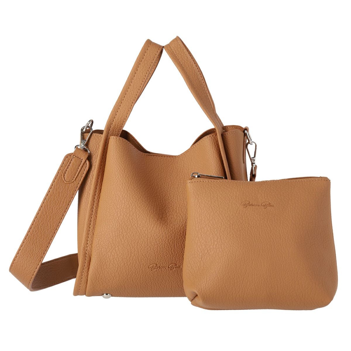 シンプル2wayPUバッグ