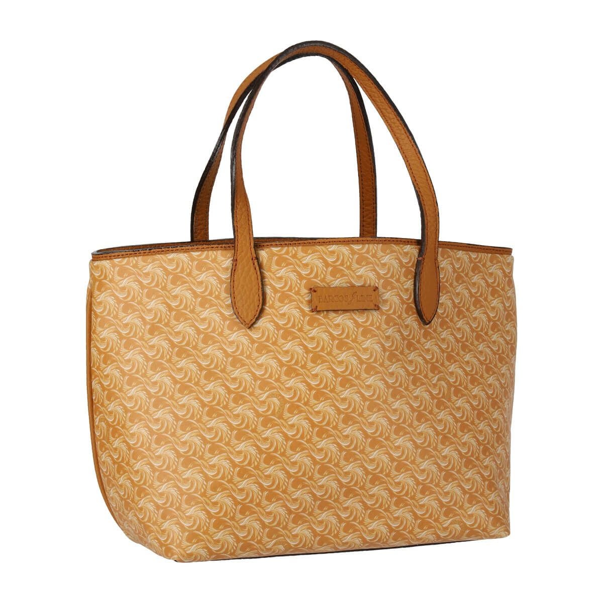 鳥プリントトート小サイズ