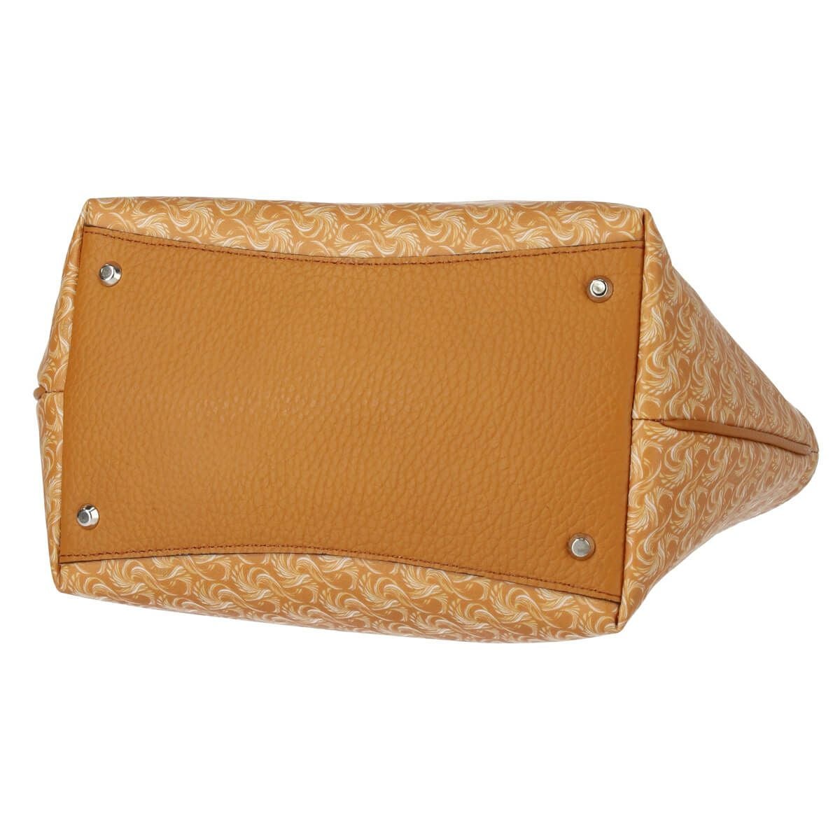 鳥プリントトート小サイズ