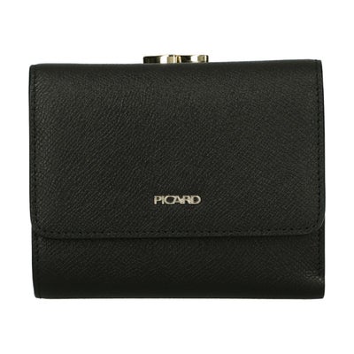 MIRANDA サフィアノ調レザー3つ折り財布