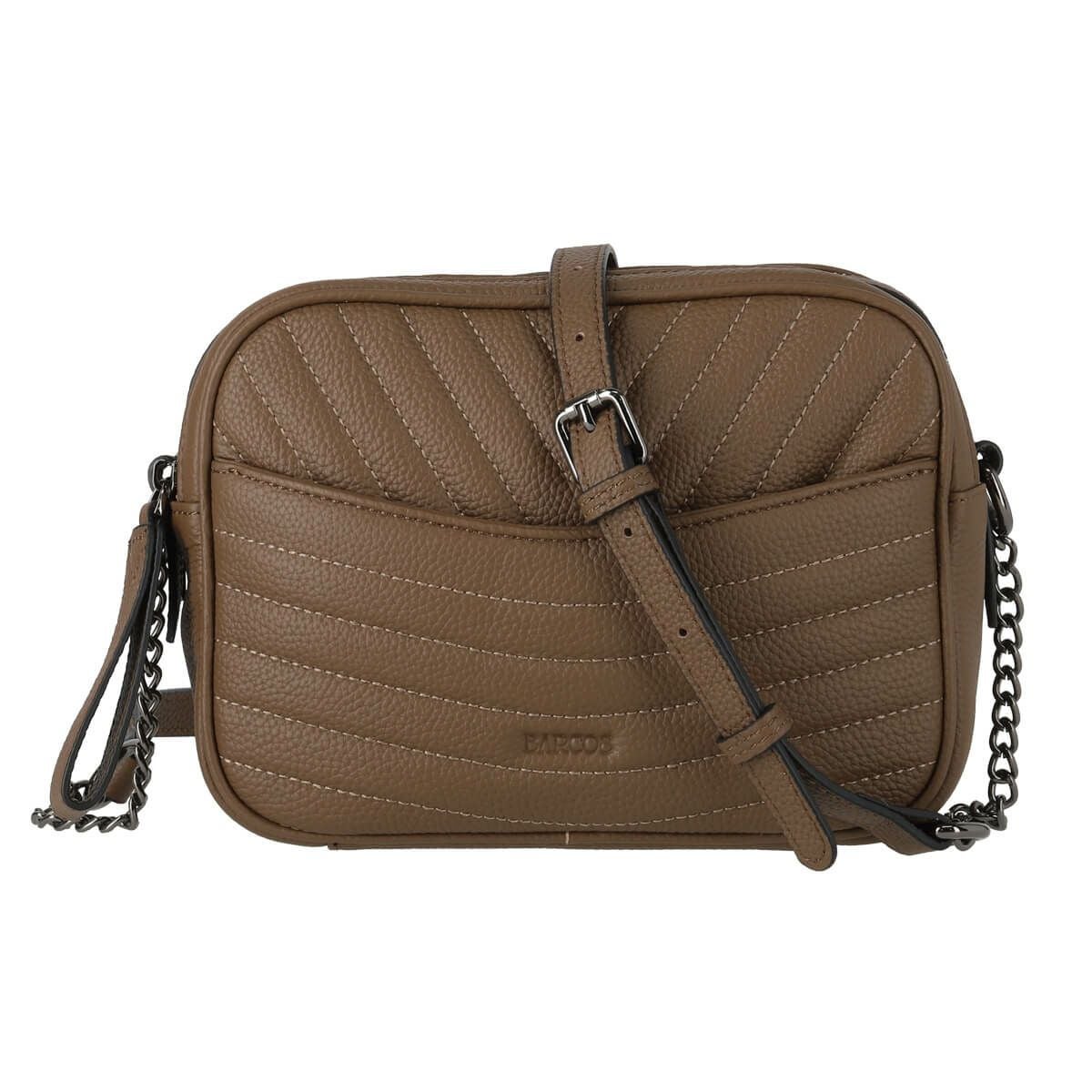 キルティングチェーンレザーバッグ