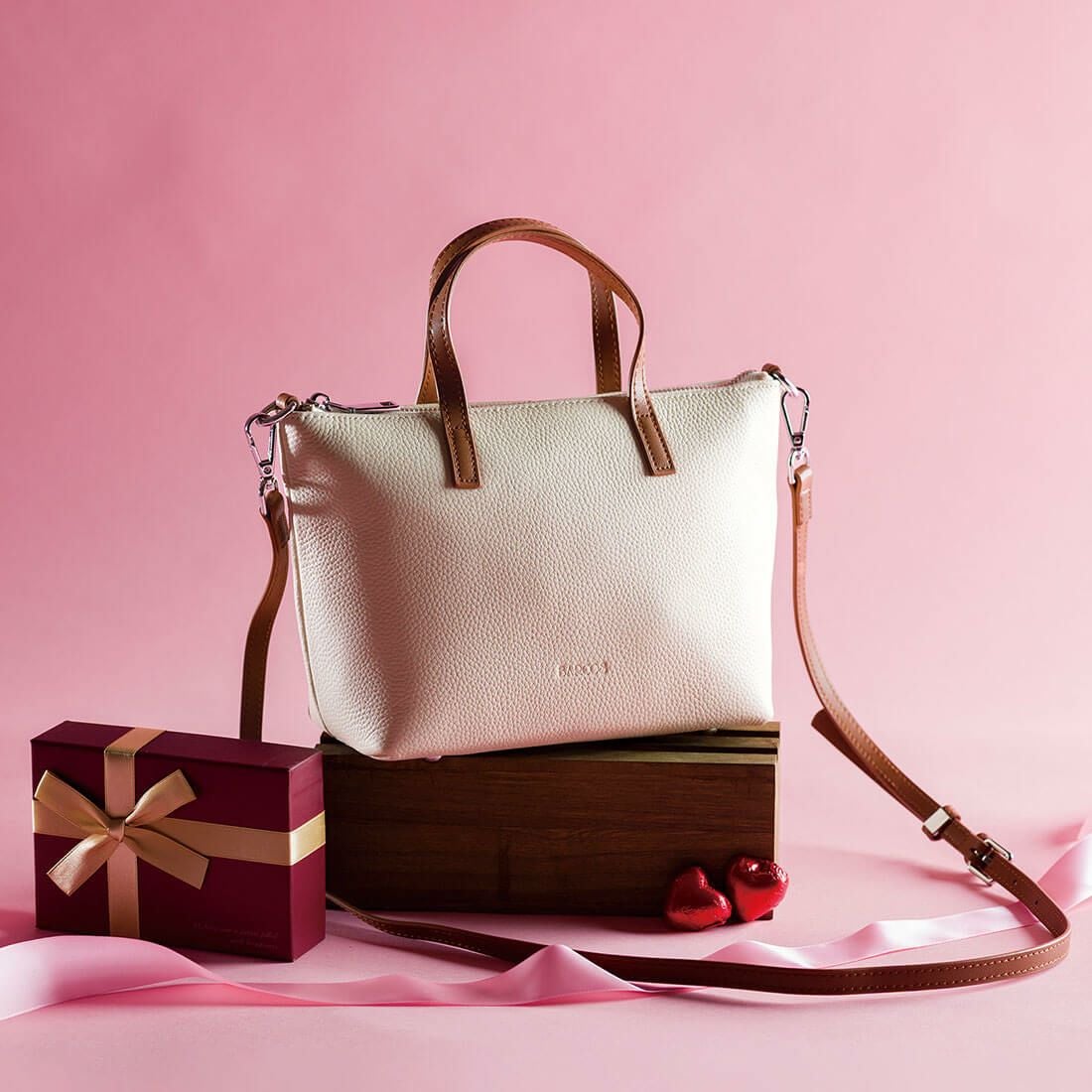 バイカラーデザイン2wayミニハンドバッグ | バルコス公式オンライン