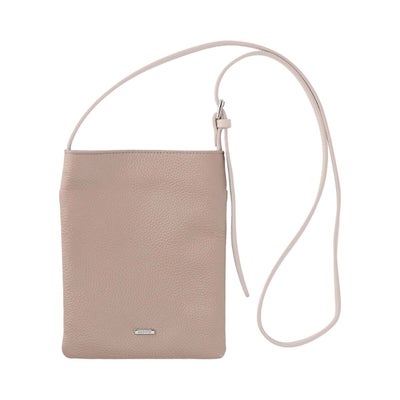 バイカラーシュリンクレザーポシェット