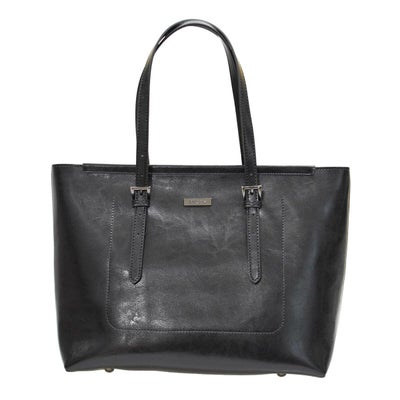 シャイニング レザー トートバッグ