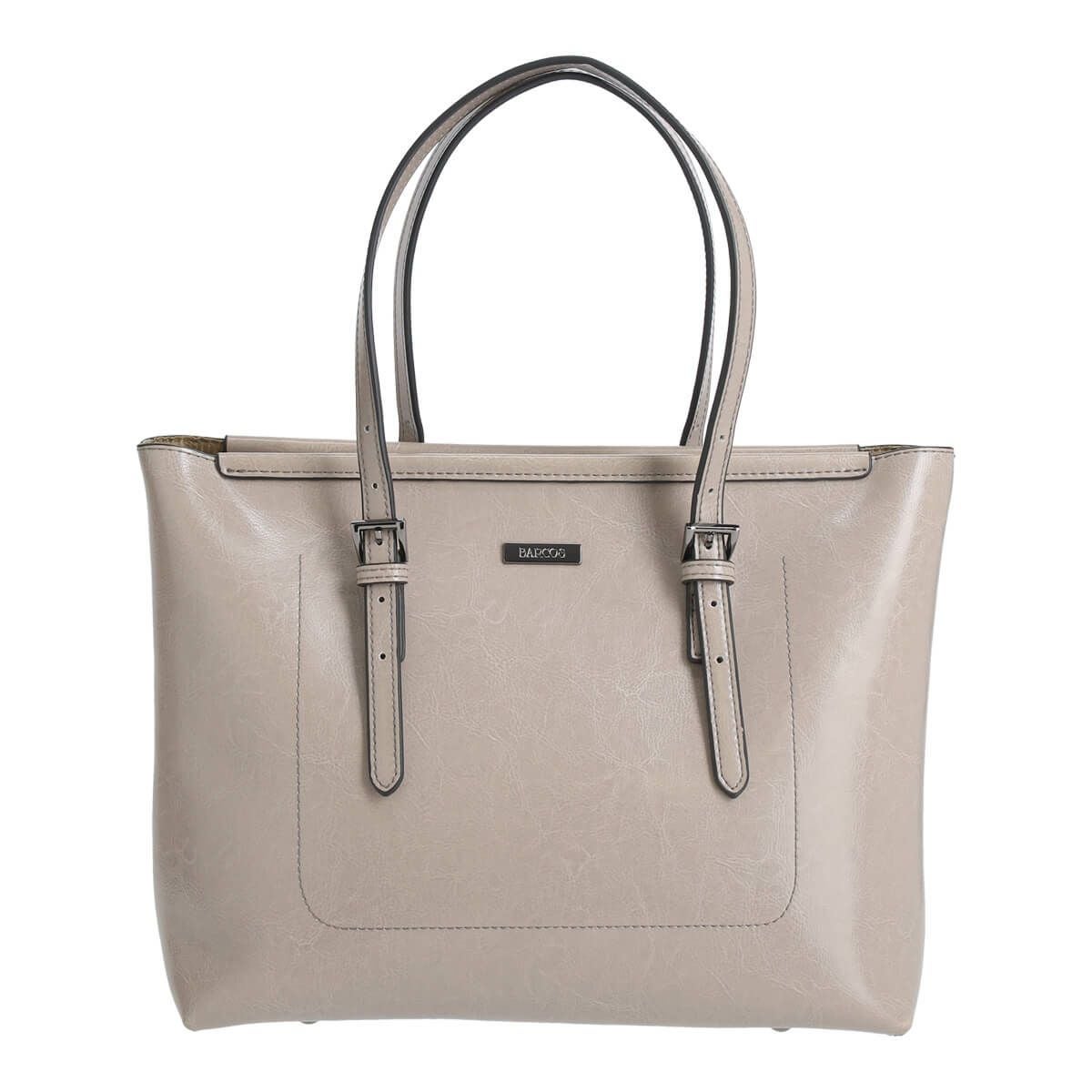 シャイニング レザー トートバッグ