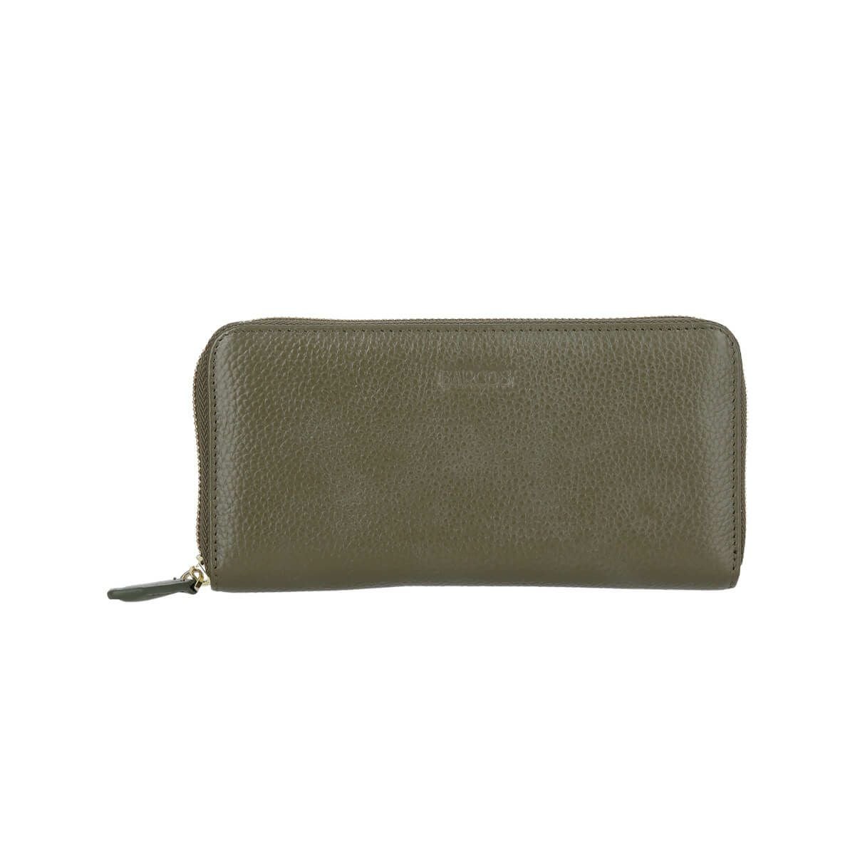 シュリンクレザー バイカラー財布