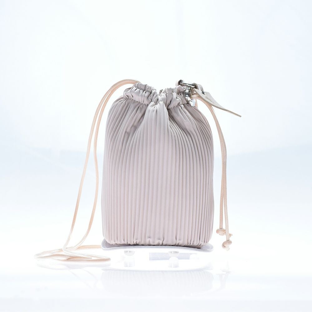 プリーツラウンドポシェット