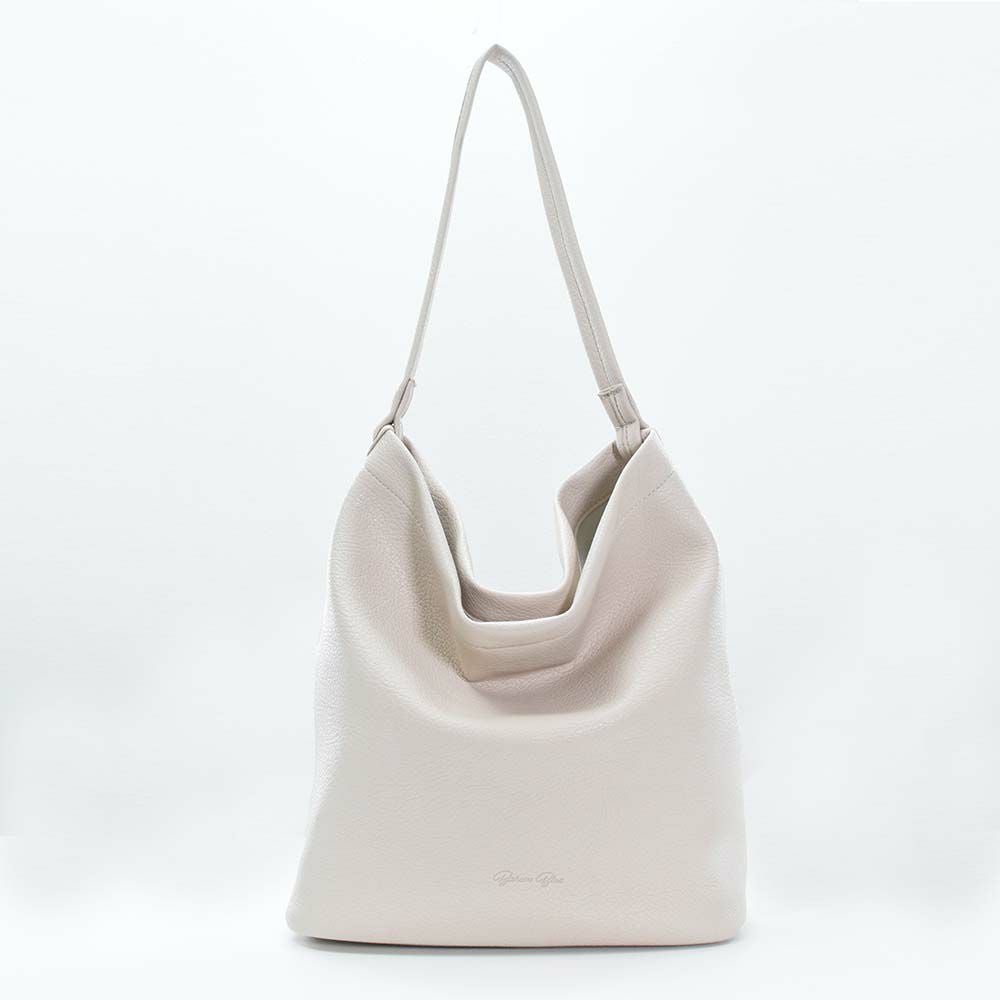 ポーチ付きPUトートバッグ