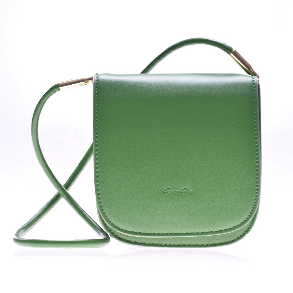 被せ付きシンプルPUポシェット