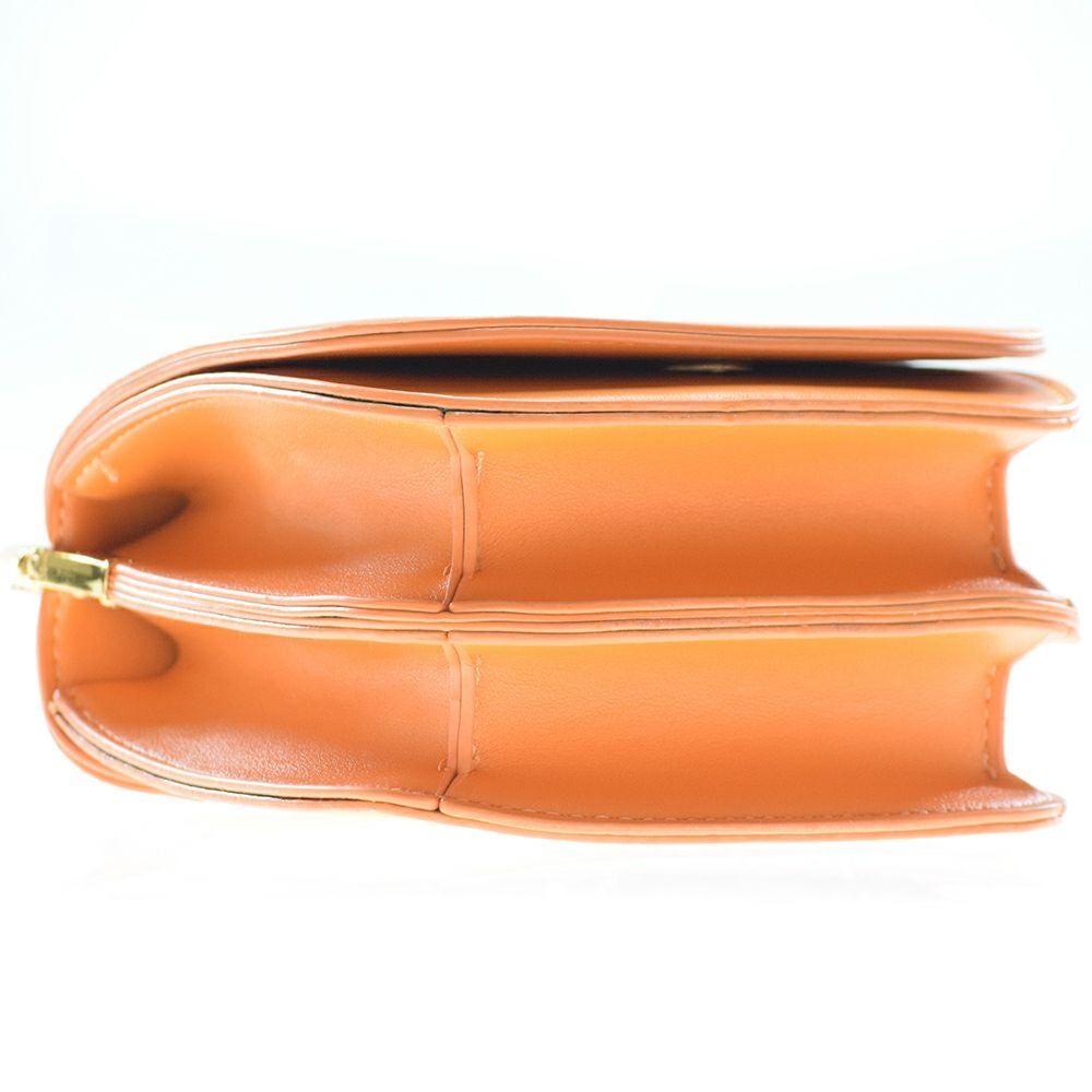 被せ付きシンプルPUポシェット