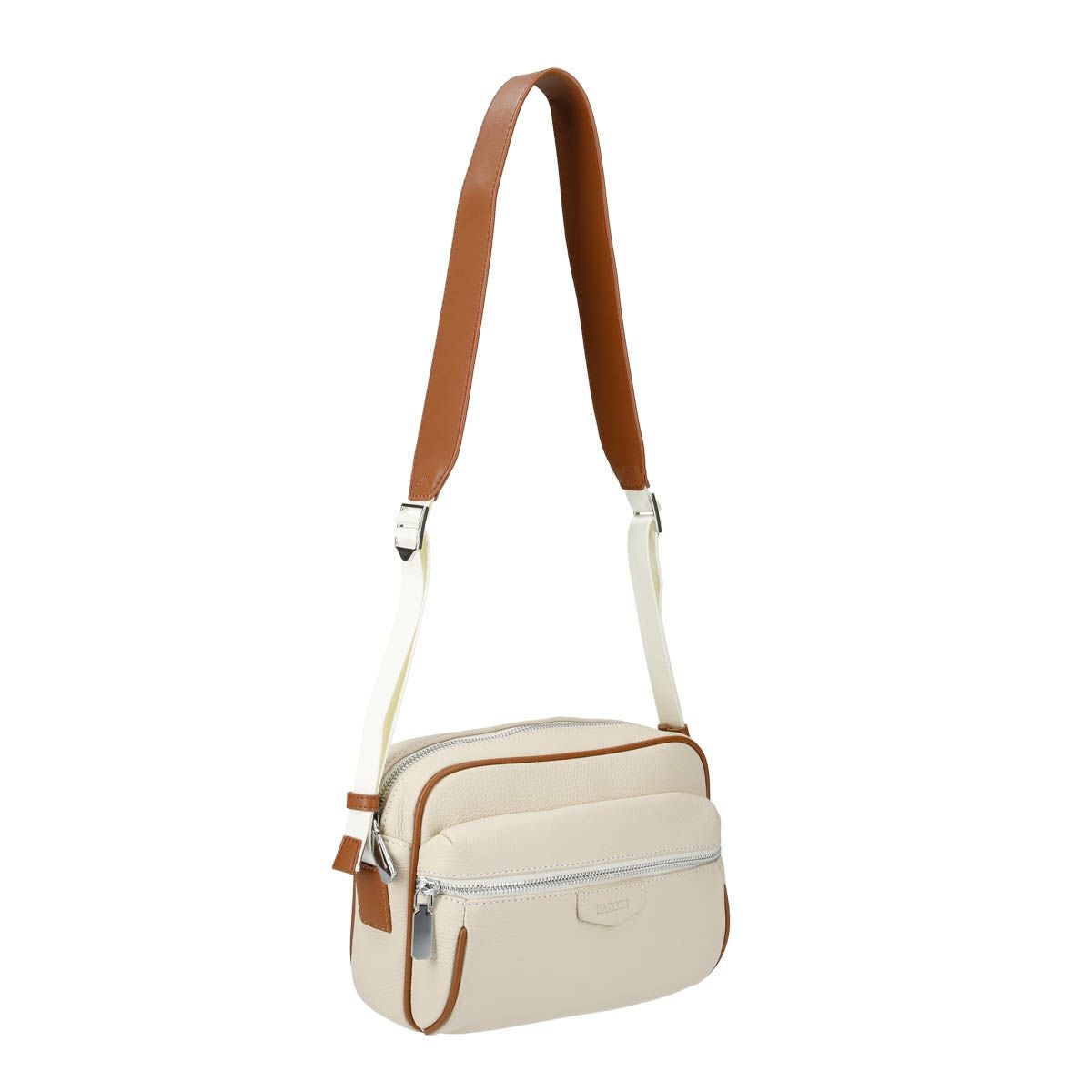 バイカラーショルダーバッグ