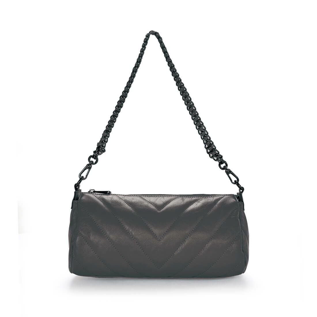 牛革キルティング2wayポシェット（横長）