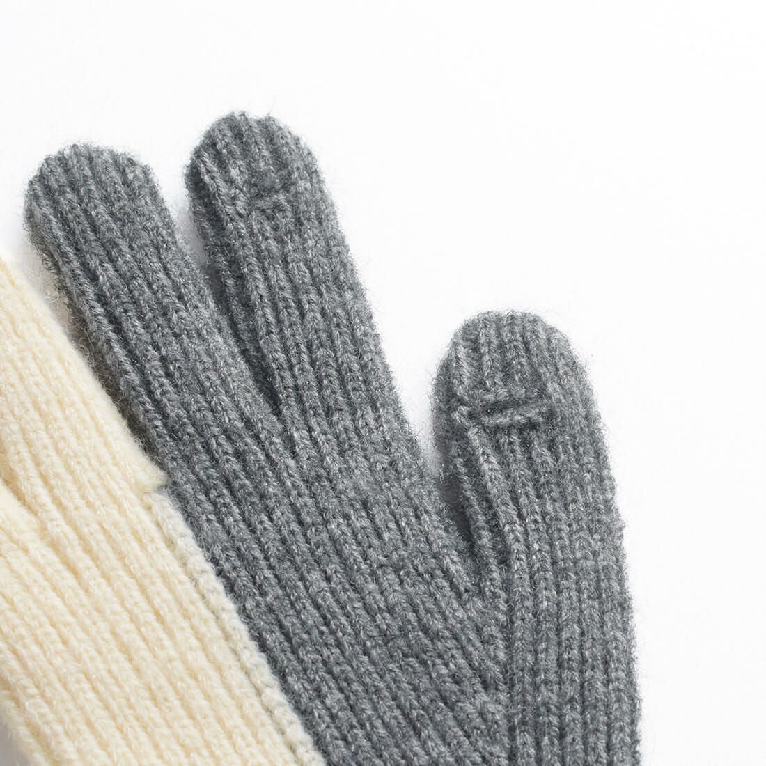 バイカラーグローブ