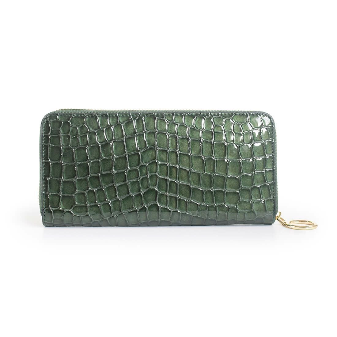 ソフトステンドガラスレザーラウンド型財布