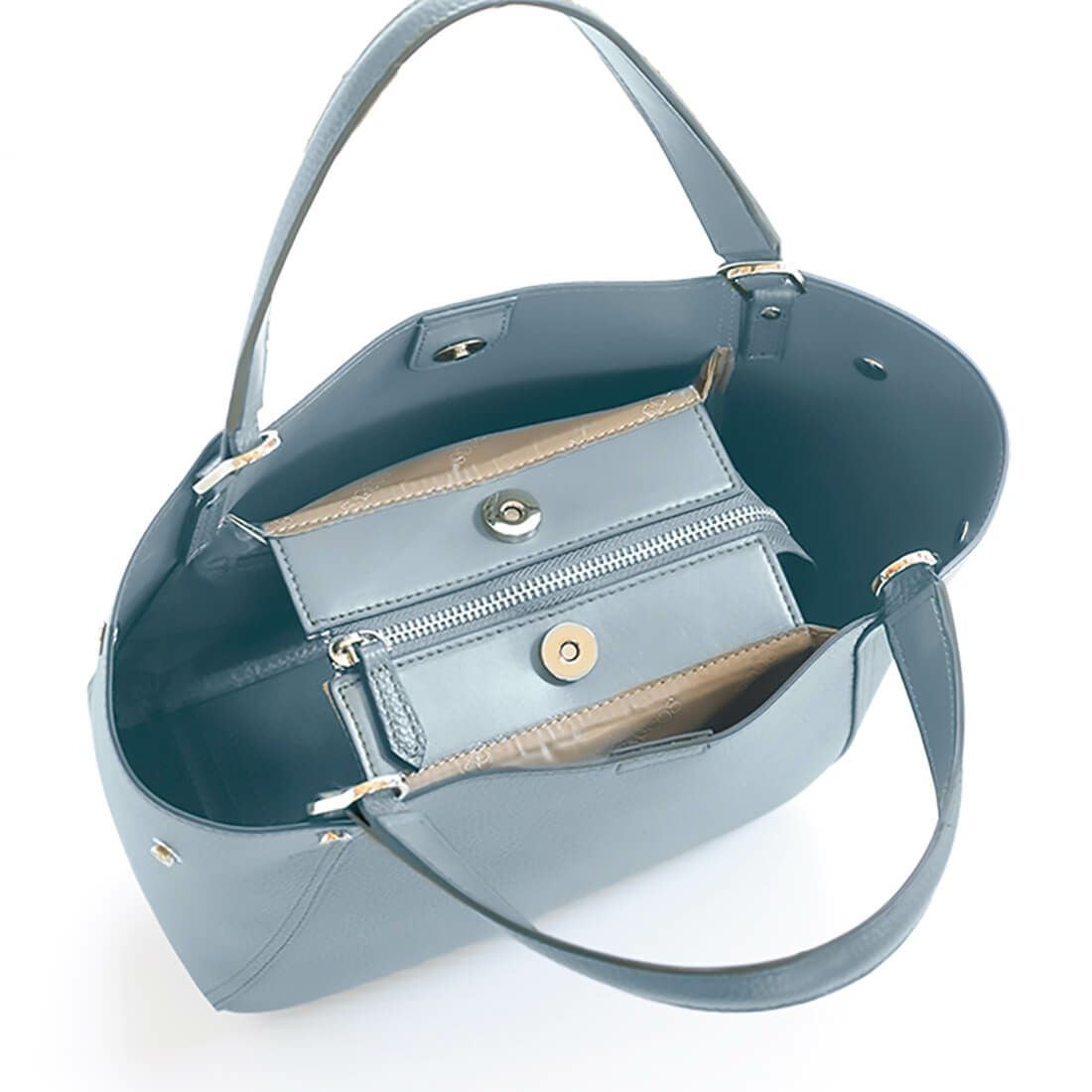 【セット商品】シュリンクレザー2wayバッグ＜プレミアム4点セット＞