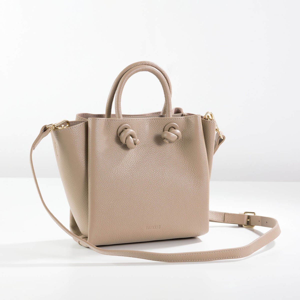 2wayレザーハンドバッグ