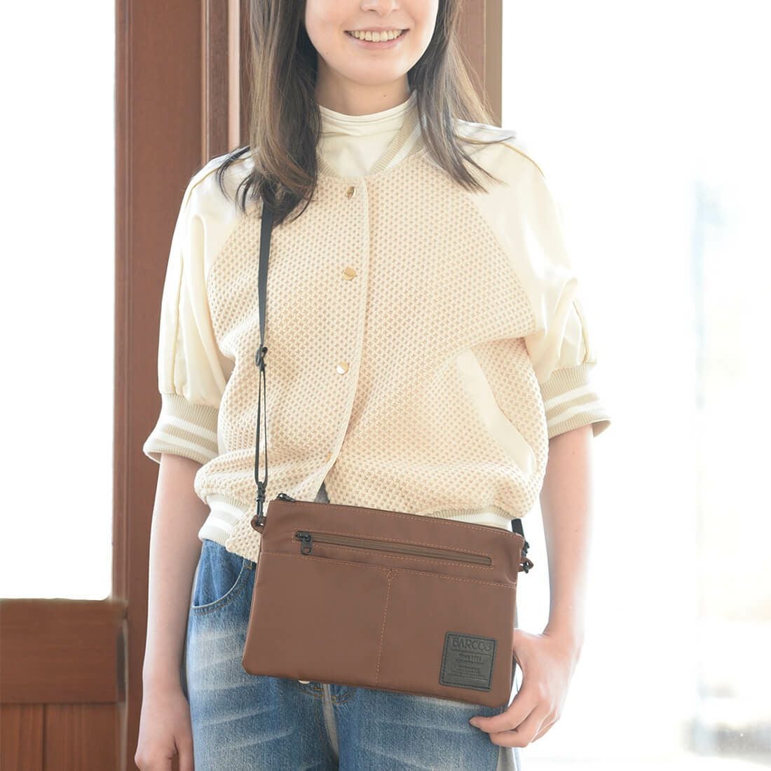 6分袖スタジャン