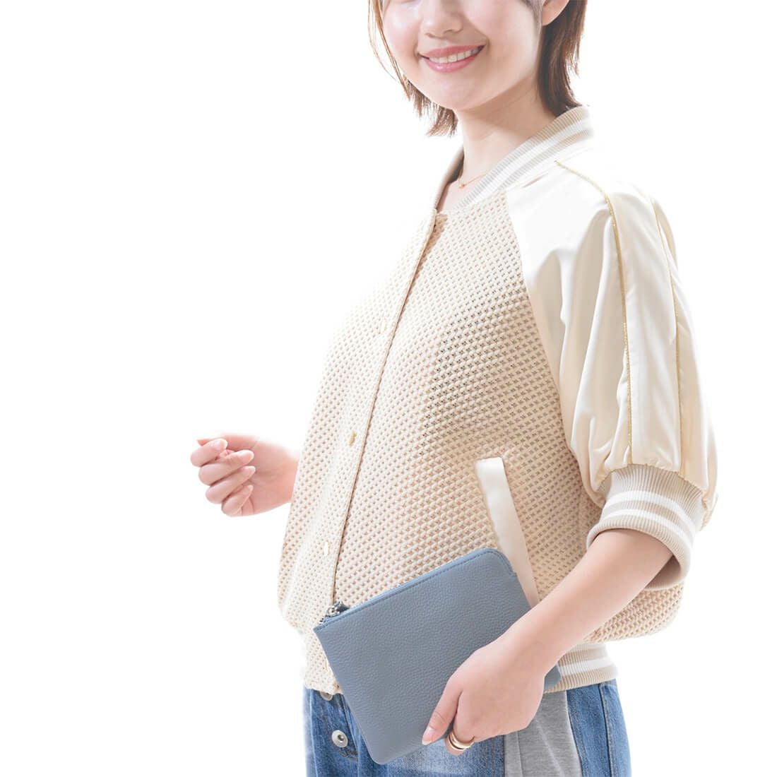 6分袖スタジャン