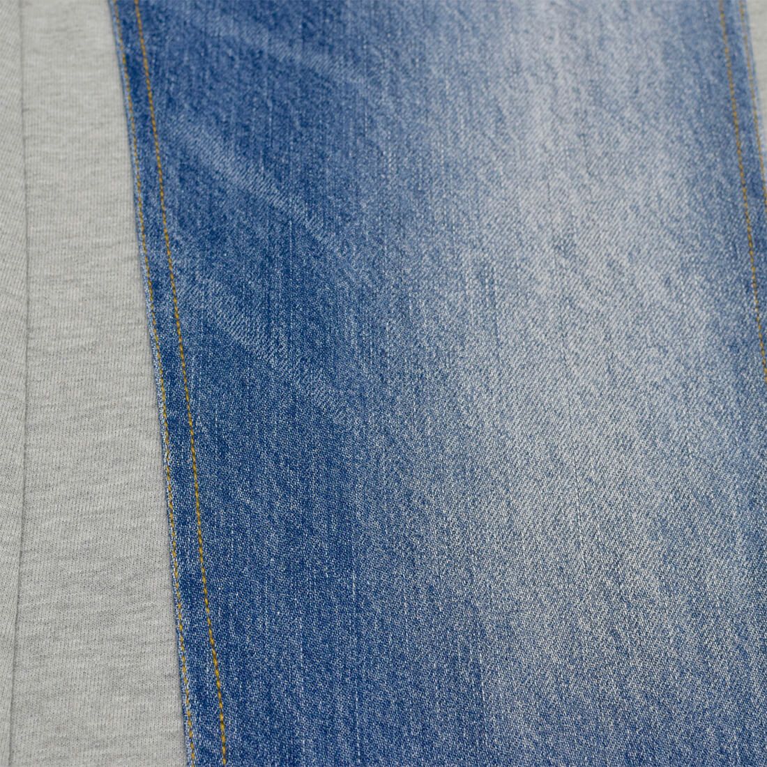 裏毛×デニムパンツ