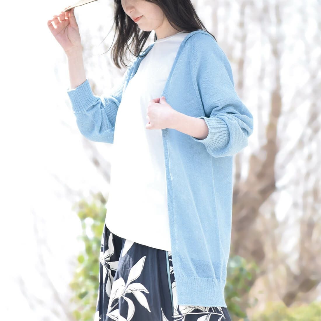 ホールガーメント(R)ニットカーディガン