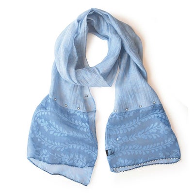 パールビーズ付きストール