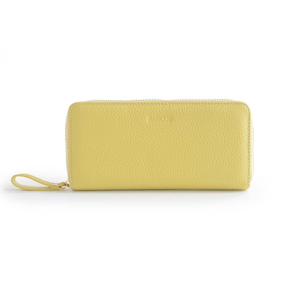 シュリンクレザーラウンド型ウォレット