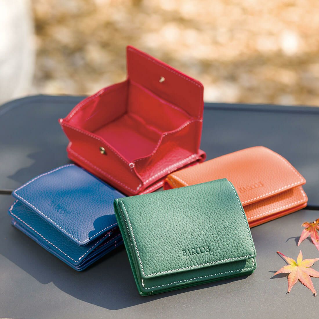 シュリンクレザーミニウォレット