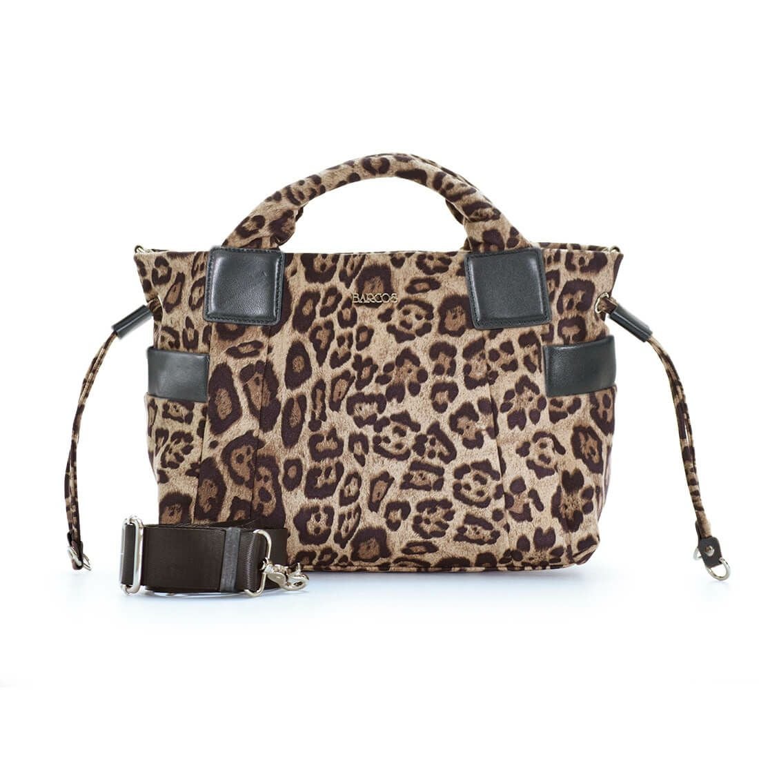 レオパード柄ヤンピーライト2wayハンドバッグ