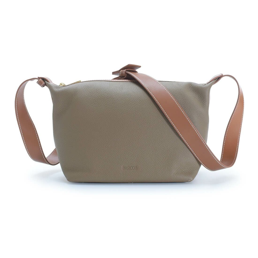 バイカラーショルダーバッグ