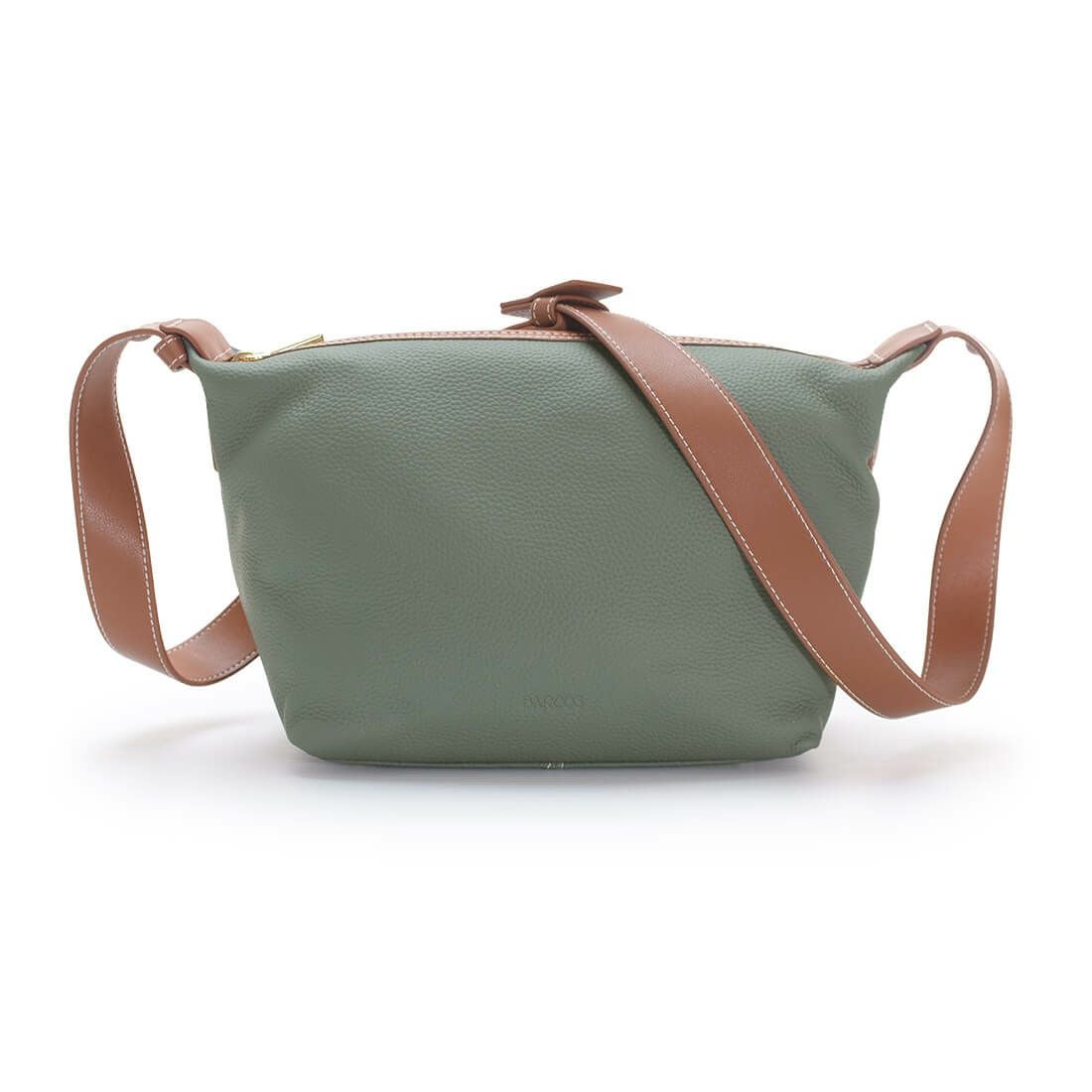 バイカラーショルダーバッグ