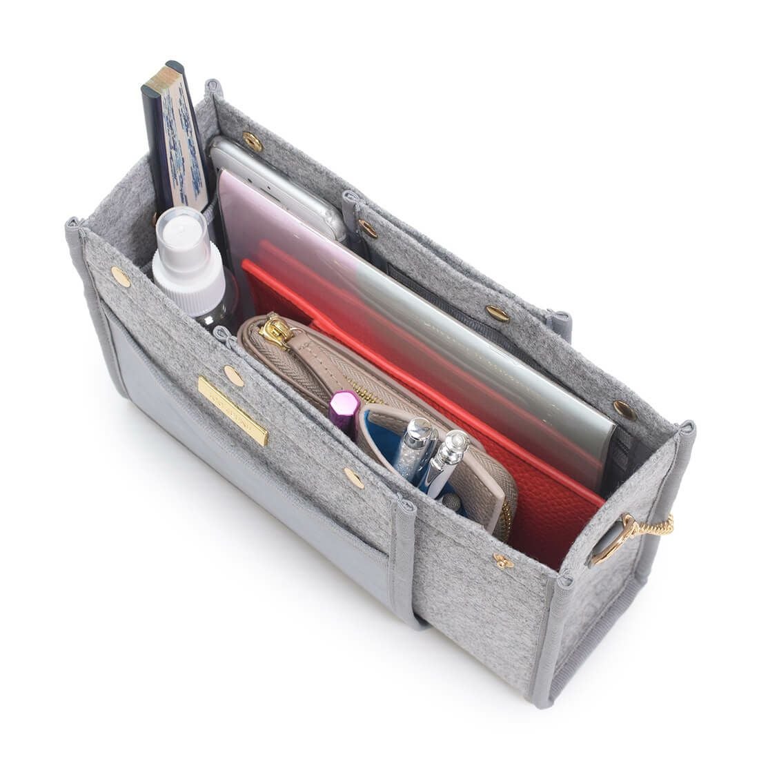 ワイド調節機能付バッグインバッグ