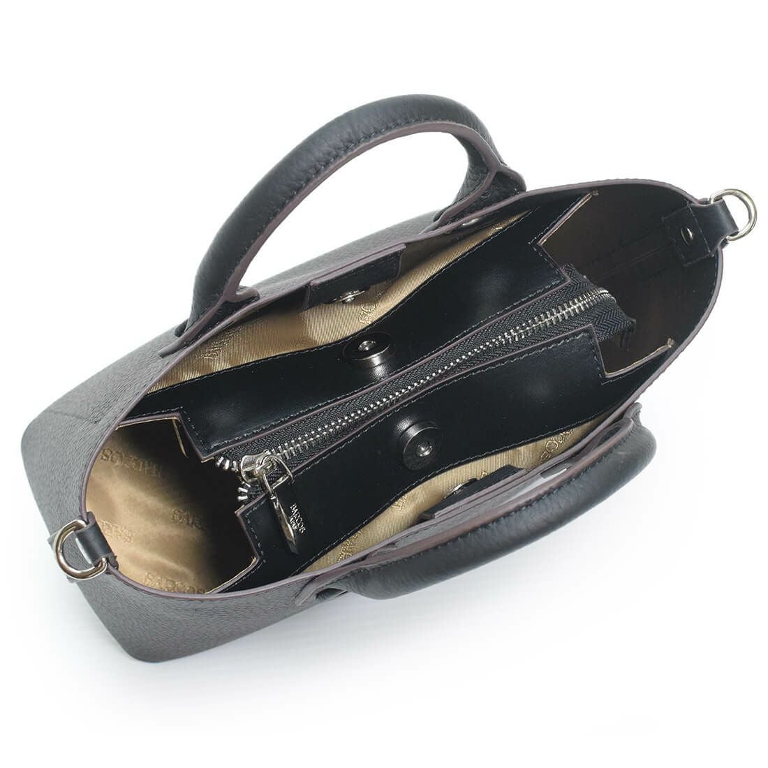 シュリンクレザー2wayハンドバッグ（小さめサイズ）