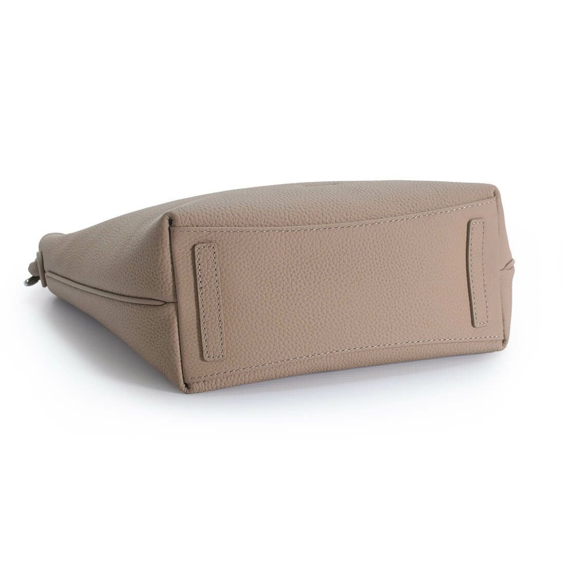 本革ソフトシュリンクレザーハンドルデザインホーボーバッグ