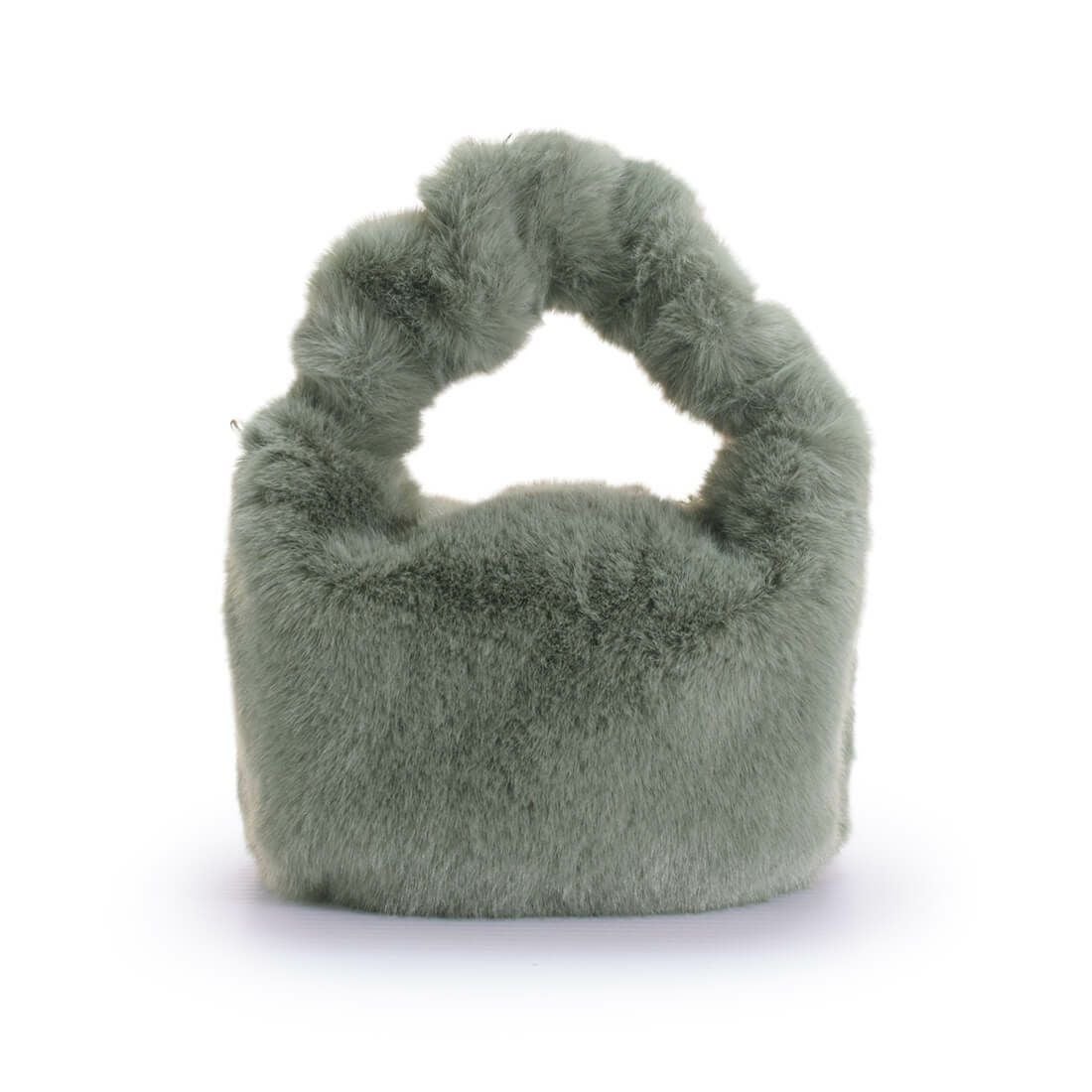 フェイクファー2wayバッグ