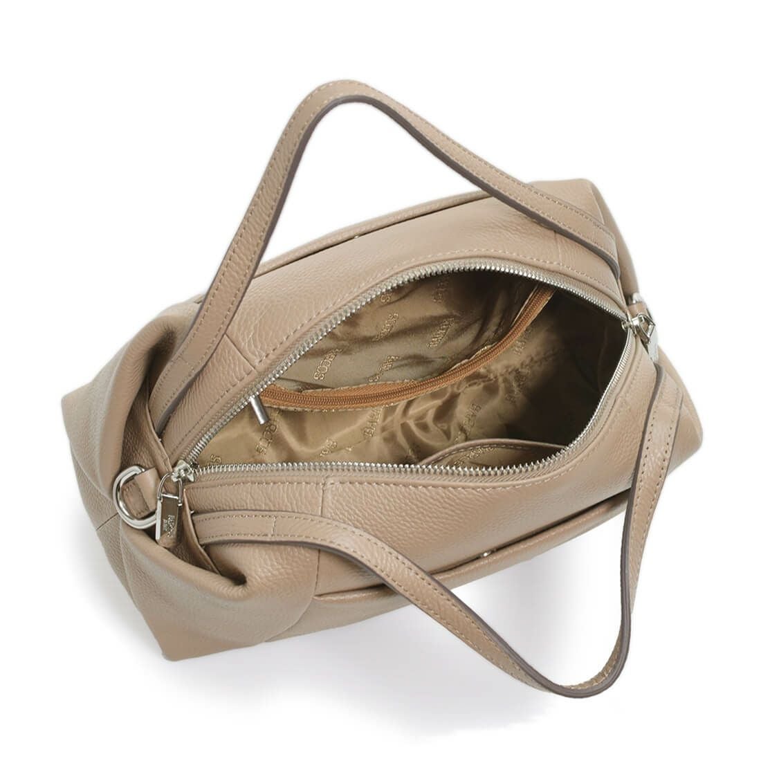 シュリンクレザー2wayボストンバッグ