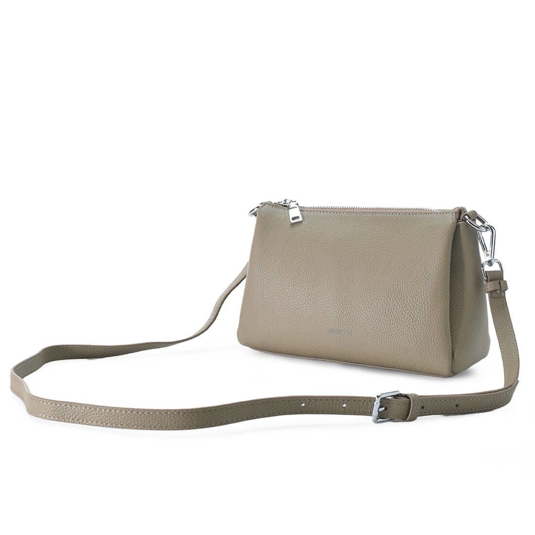 マットシュリンクレザー2wayショルダーバッグ