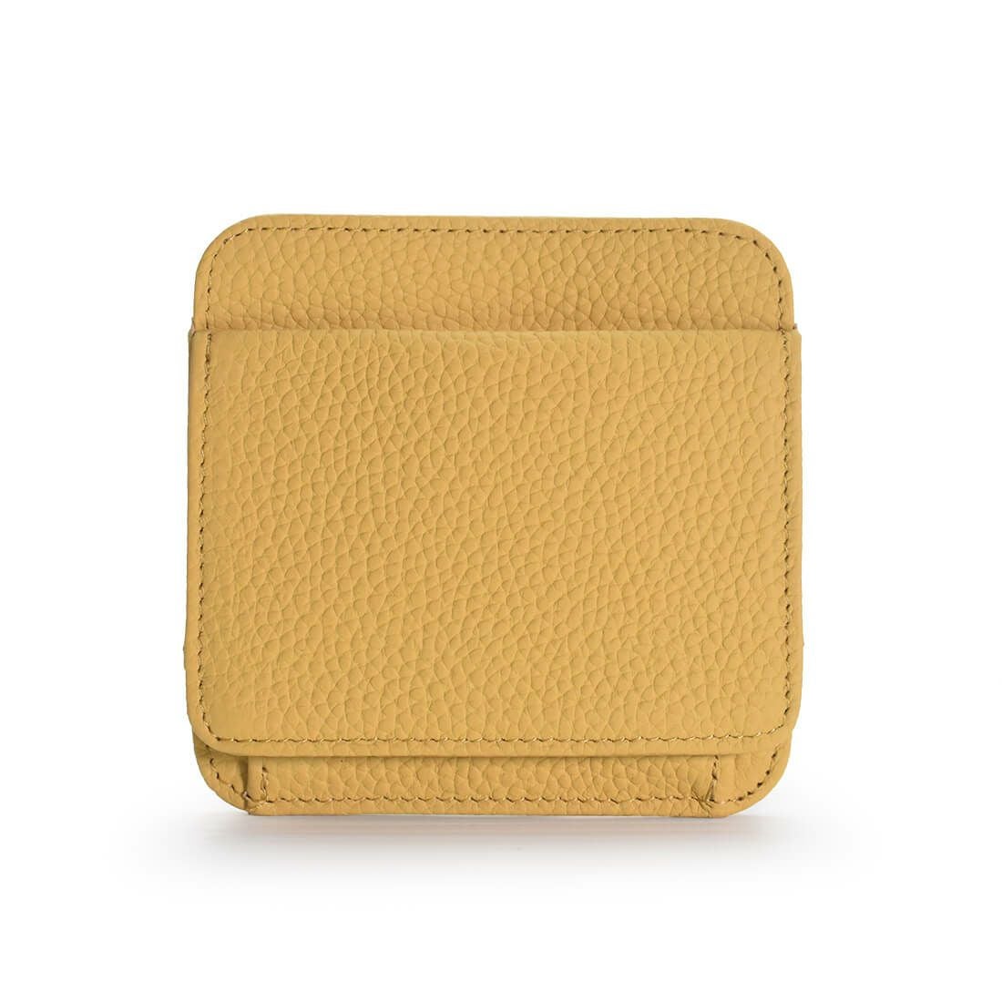 ギャルソン型シュリンクレザーミニ財布