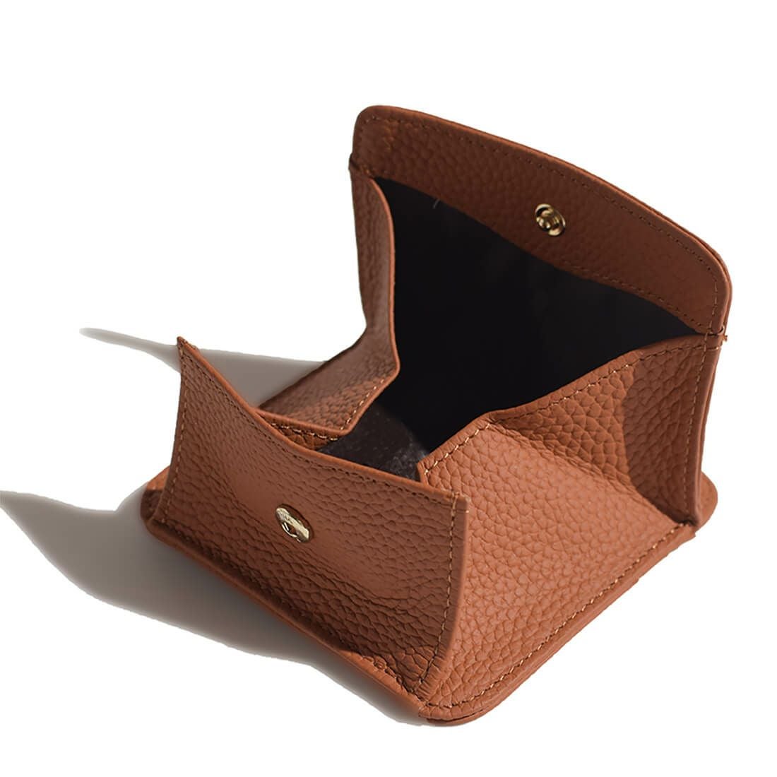 ギャルソン型シュリンクレザーミニ財布