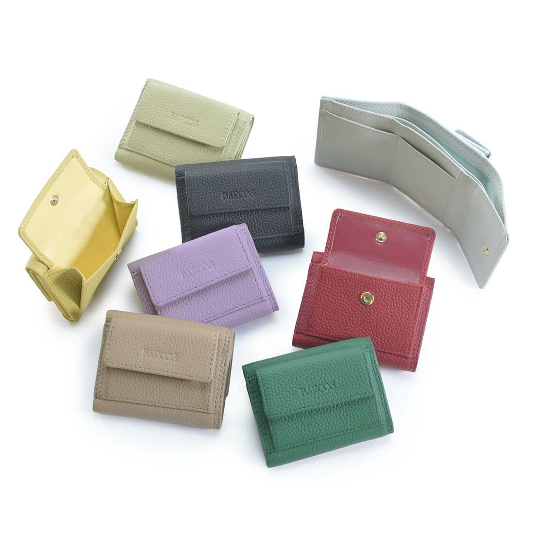 シュリンクレザー3つ折り財布 | バルコス公式オンラインショップ