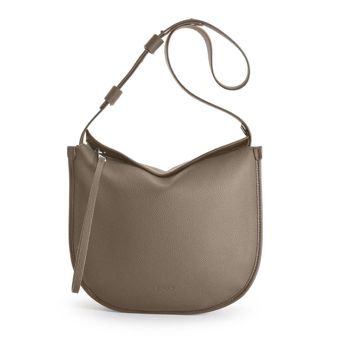 ベルトデザインシュリンクレザーショルダーバッグ