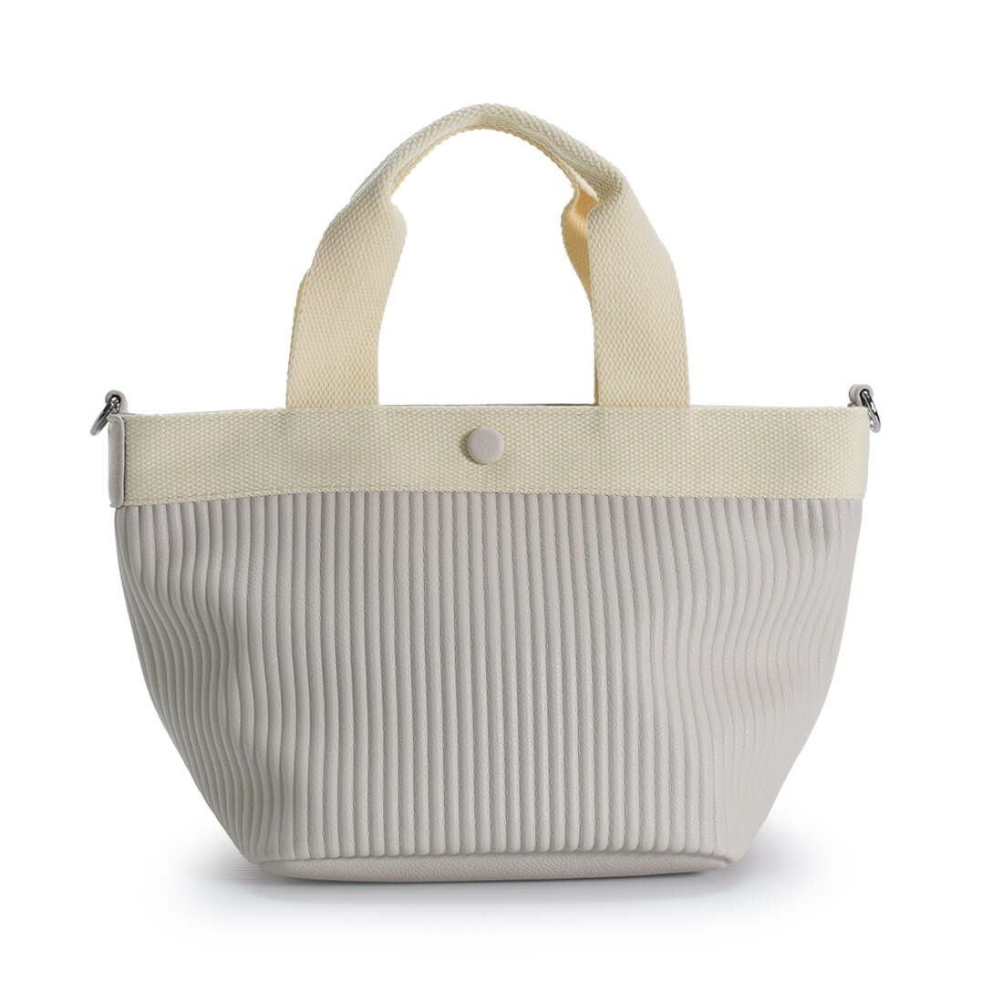 フェイクレザーカジュアルハンドバッグ