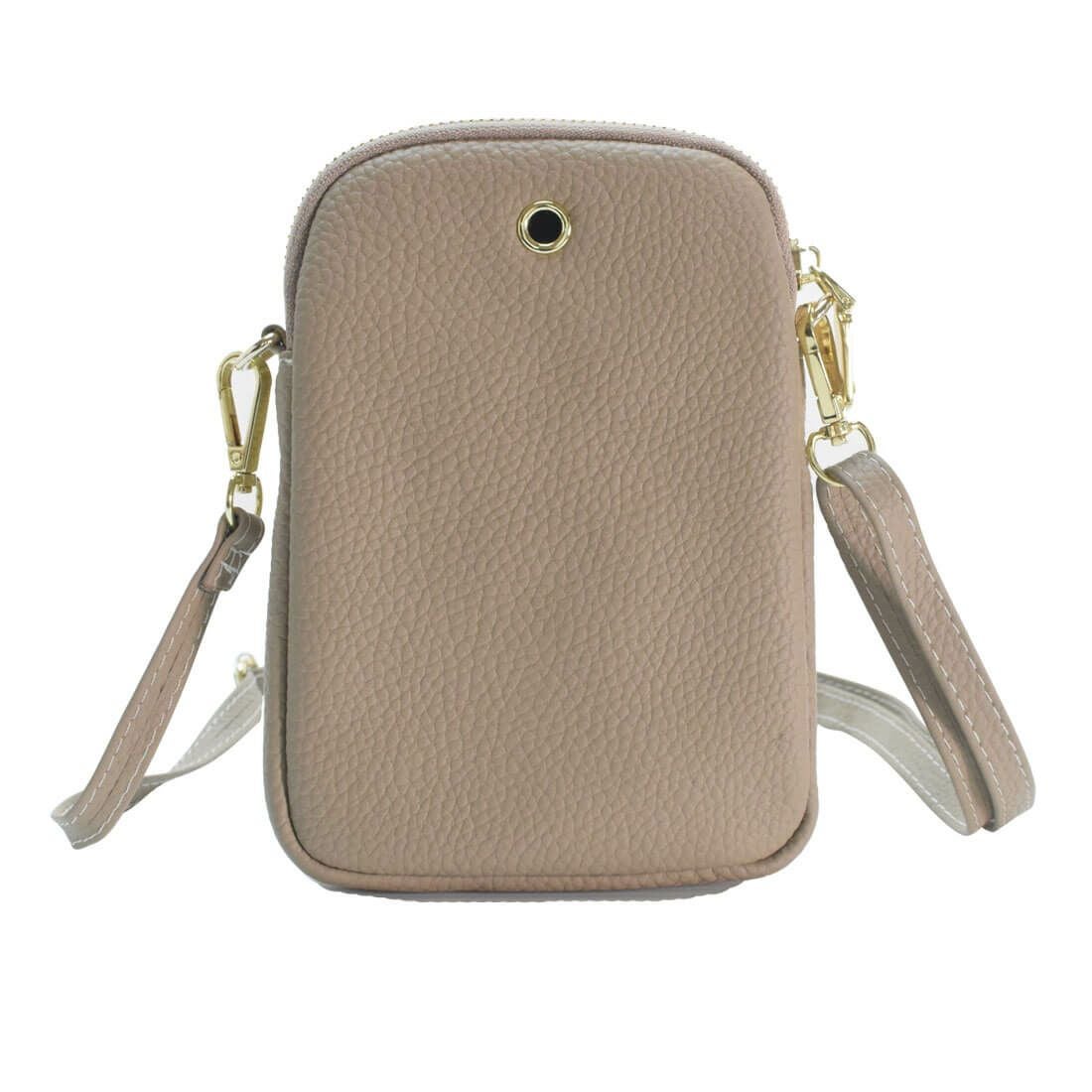 シュリンクレザーポシェット