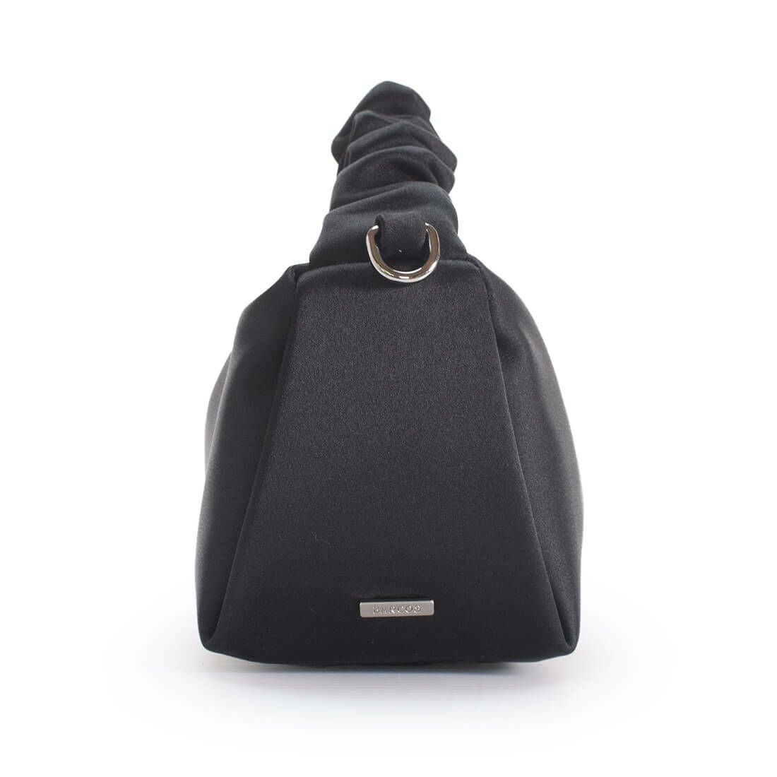 ギャザーハンドルパーティーバッグ（サテン）