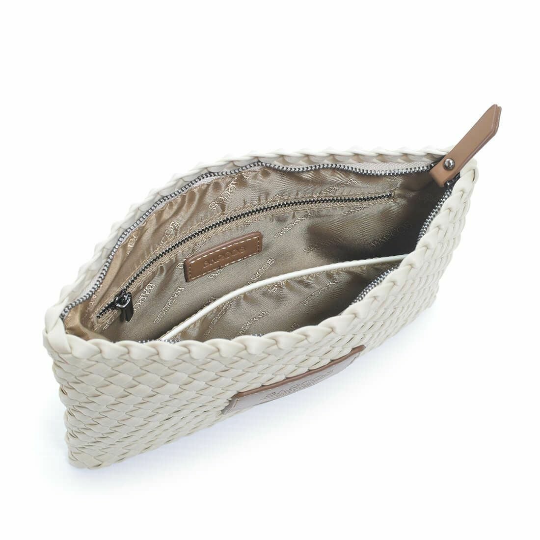 バイカラーメッシュトートバッグ